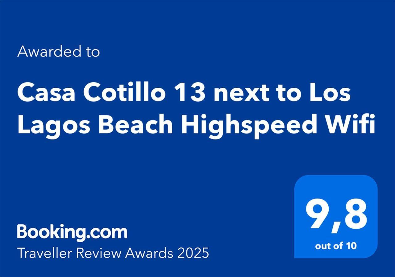 Casa Cotillo 13 Next To Los Lagos Beach Highspeed Wifi Exterior foto